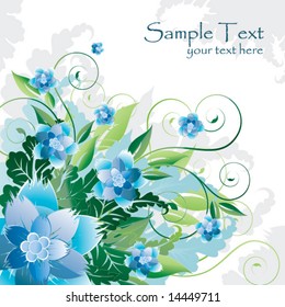 FLoral card