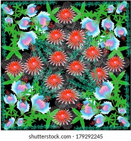 Floral card