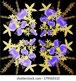 Floral card
