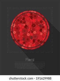 Floral card