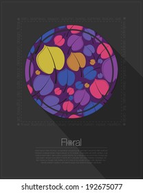 Floral card