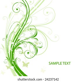 floral card
