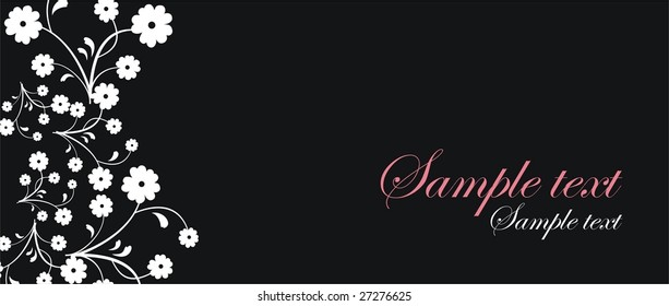 floral card