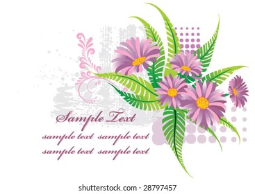 floral card