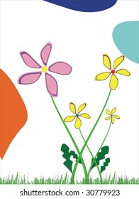 Floral card