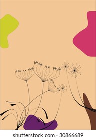 Floral card