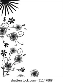 Floral card