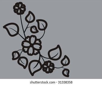  Floral card
