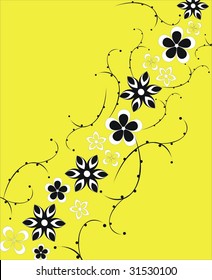  Floral card