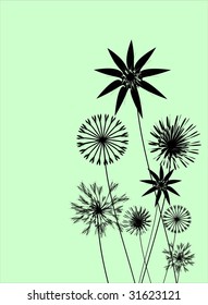 Floral card
