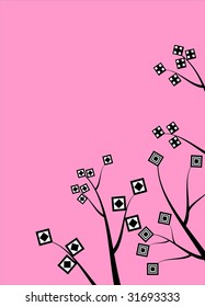  Floral card