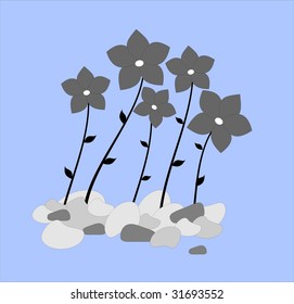  Floral card