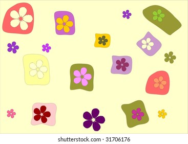  Floral card