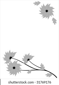 Floral card