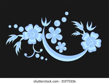 Floral card