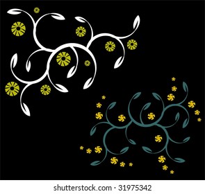 Floral card