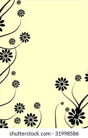 Floral card