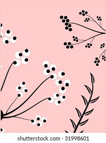 Floral card