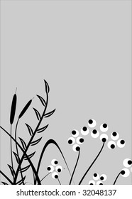 Floral card