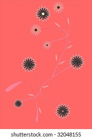 Floral card