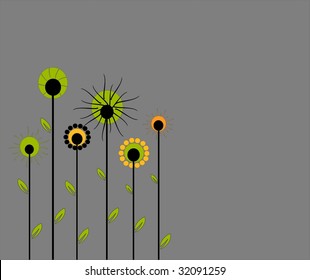 Floral card