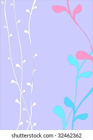  Floral card