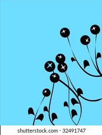  Floral card
