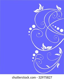 Floral card