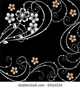 Floral card