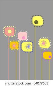 Floral card