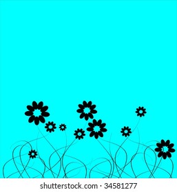 Floral card