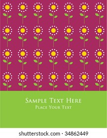 floral card