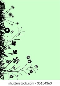 Floral card