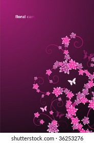  floral card