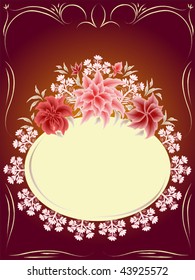 Floral card