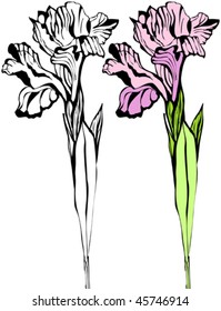 floral card
