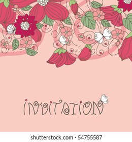 floral card