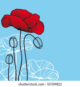 floral card