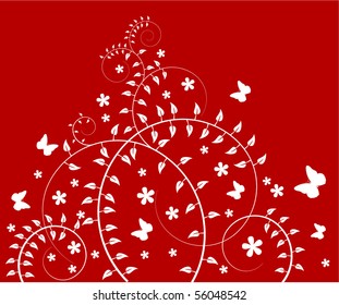 Floral card