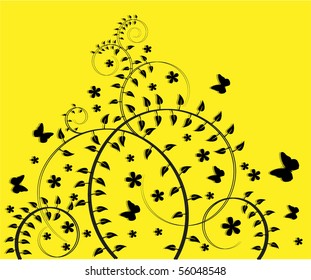 Floral card