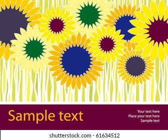 floral card