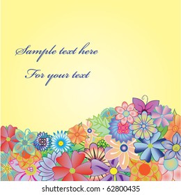 floral card