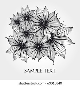 floral card