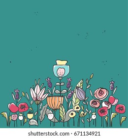 floral card