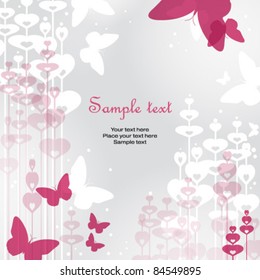 floral card
