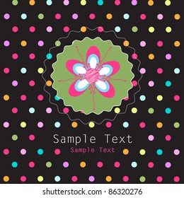 floral card