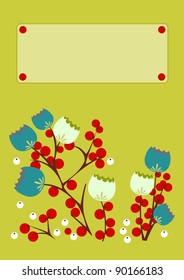 floral card