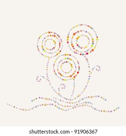 Floral card