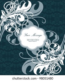 Floral card