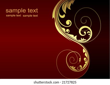 diseño de tarjeta floral